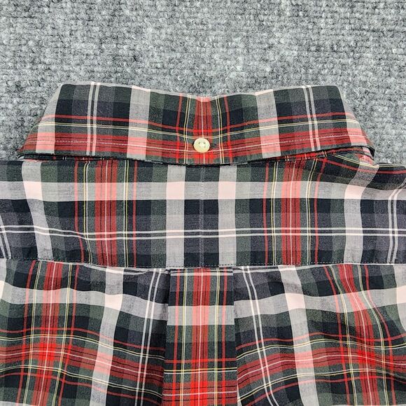 Ralph Lauren Shirt Mens XL Madras Plaid Classic Fit Long Sleeve Button Down - Picture 11 of 16